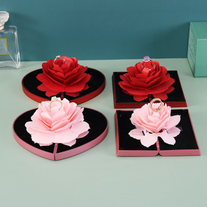 3D Paper Rose Box