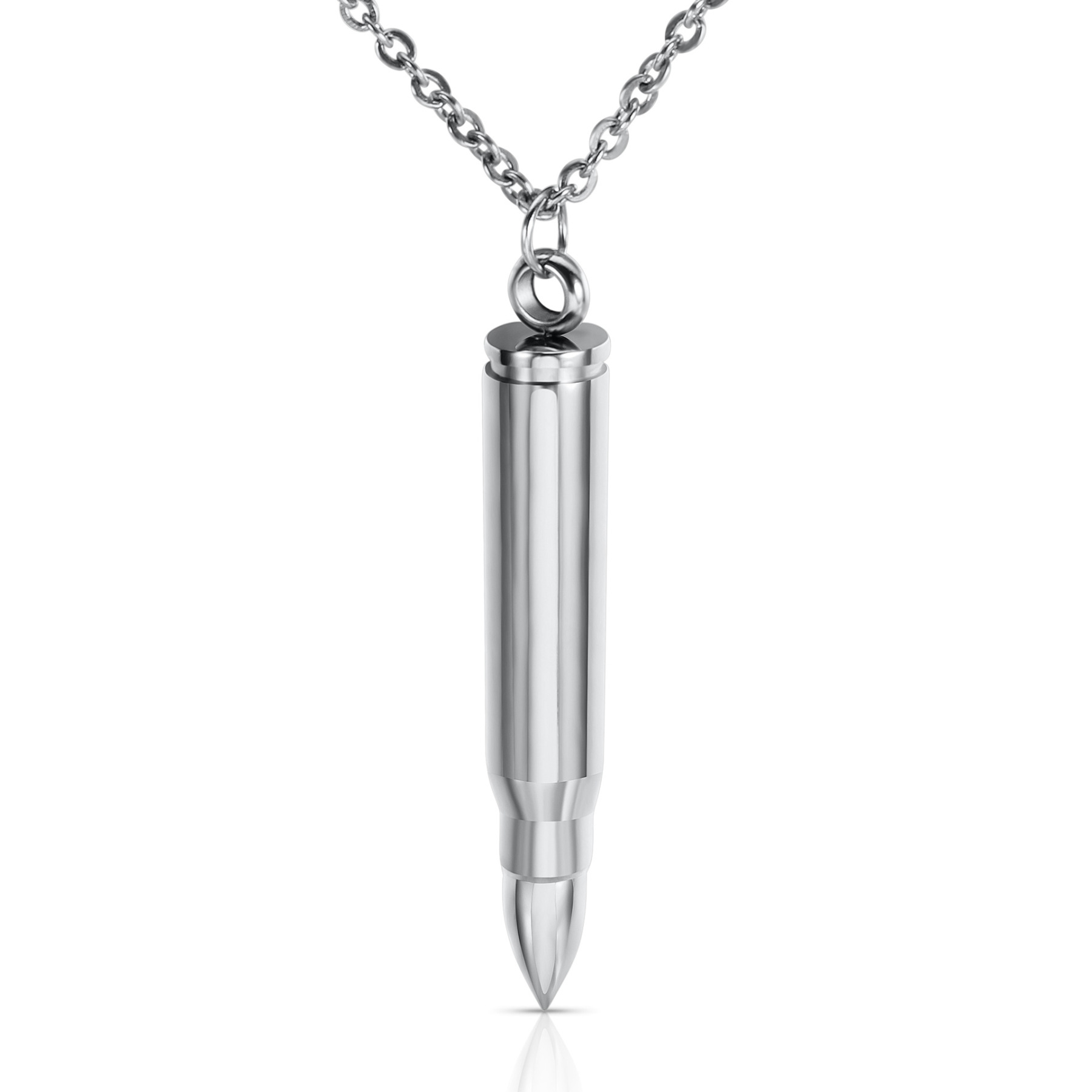 Cute Domed 26 Alphabets Necklace