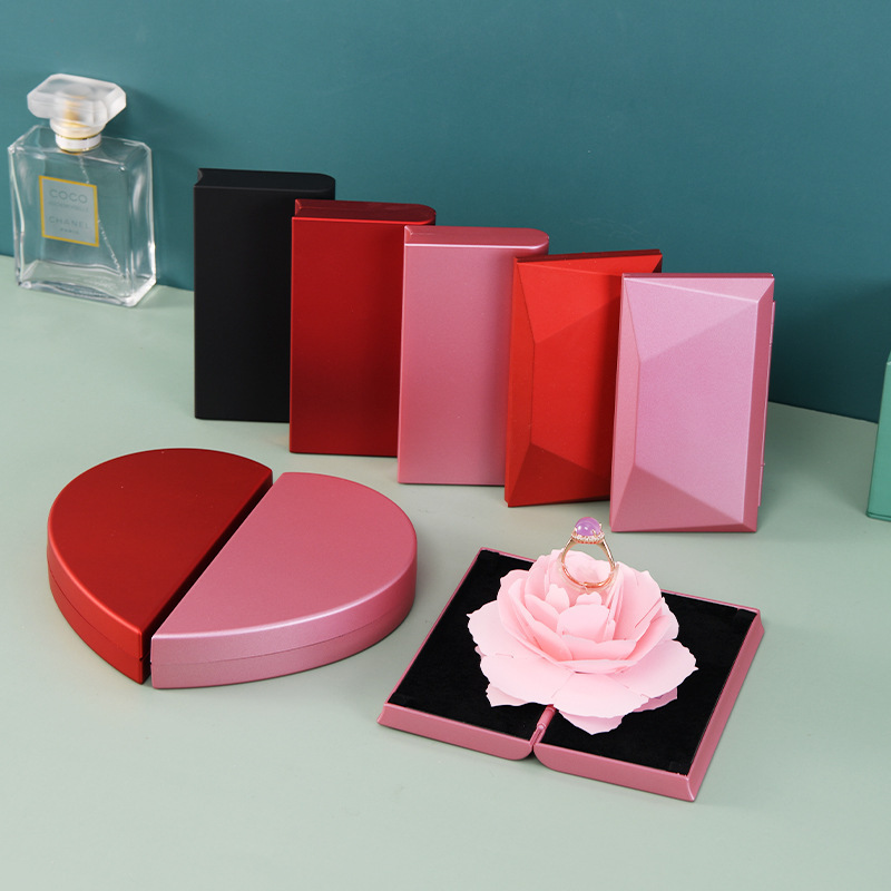 3D Paper Rose Box