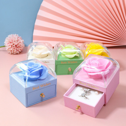 Domed Rose Drawer Box