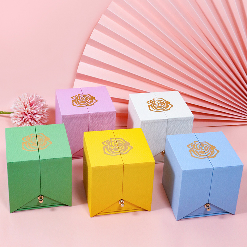 Square Rose Drawer Box