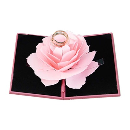 3D Paper Rose Box