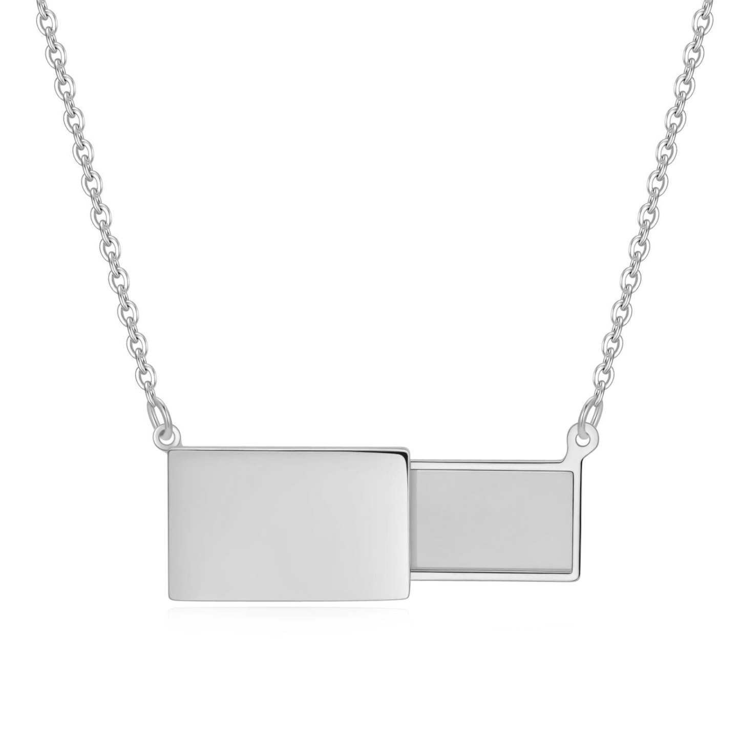 Cute Domed 26 Alphabets Necklace