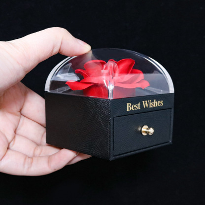 Domed Rose Drawer Box