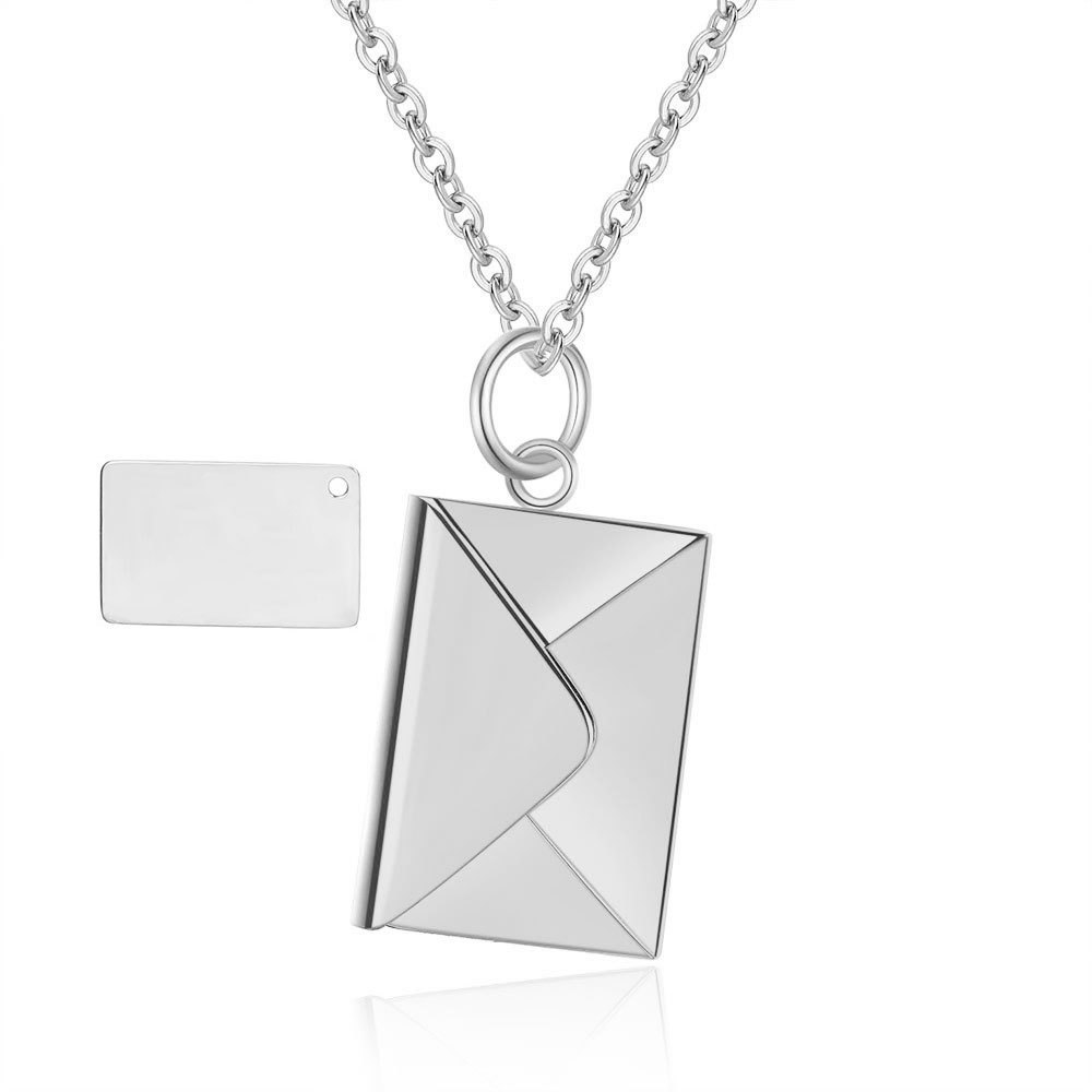 Cute Domed 26 Alphabets Necklace