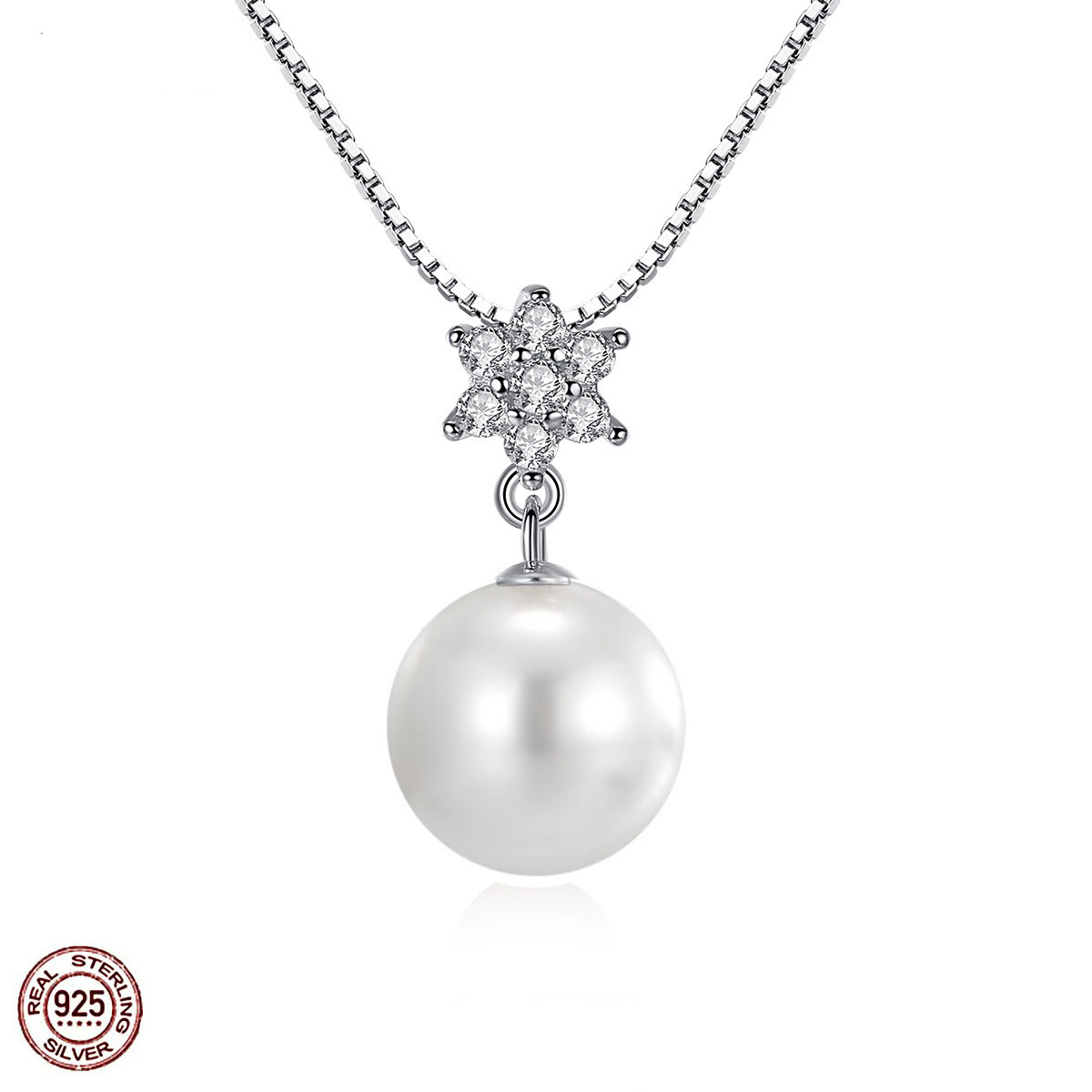Silica Wave NFC Pearl Necklace