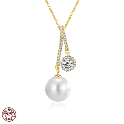 AuraVault NFC Pearl Necklace