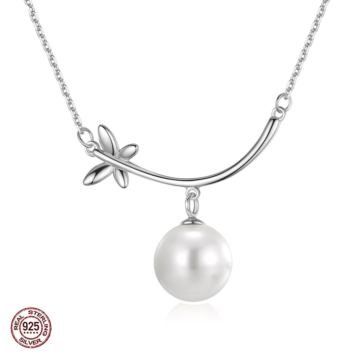 NFC Pearl Necklace-Lock Your Unique Story inside Jewelry Forever.