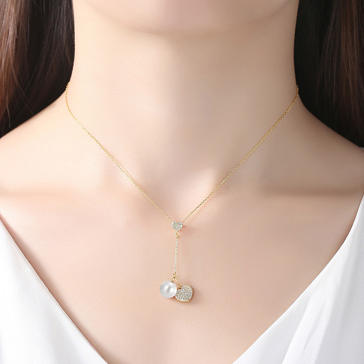 VibeCraft NFC Pearl Necklace
