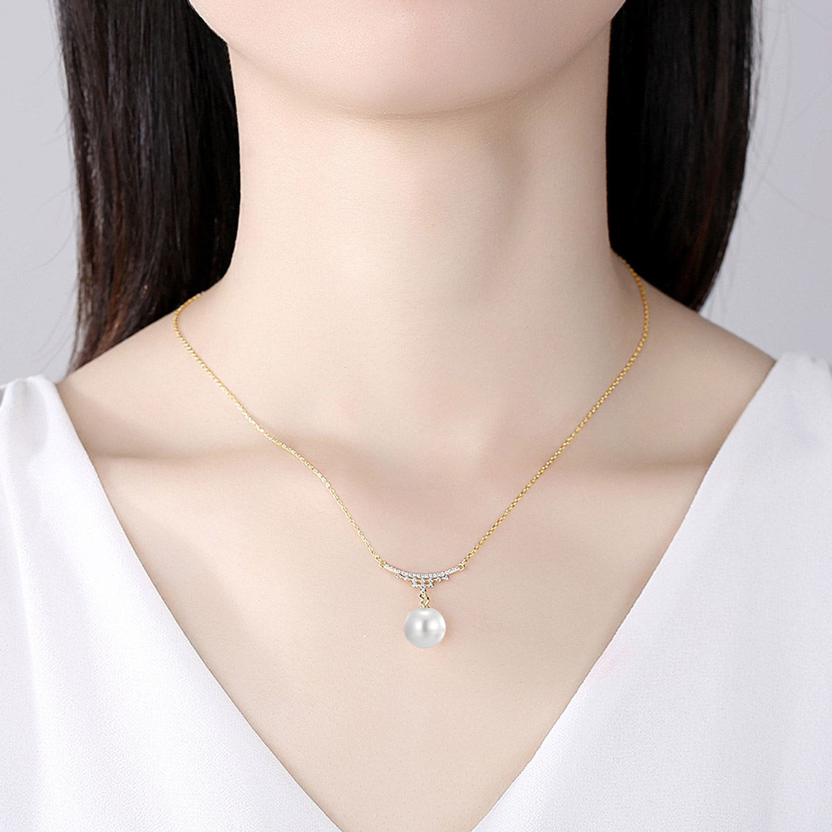 Voidsphere NFC Pearl Necklace