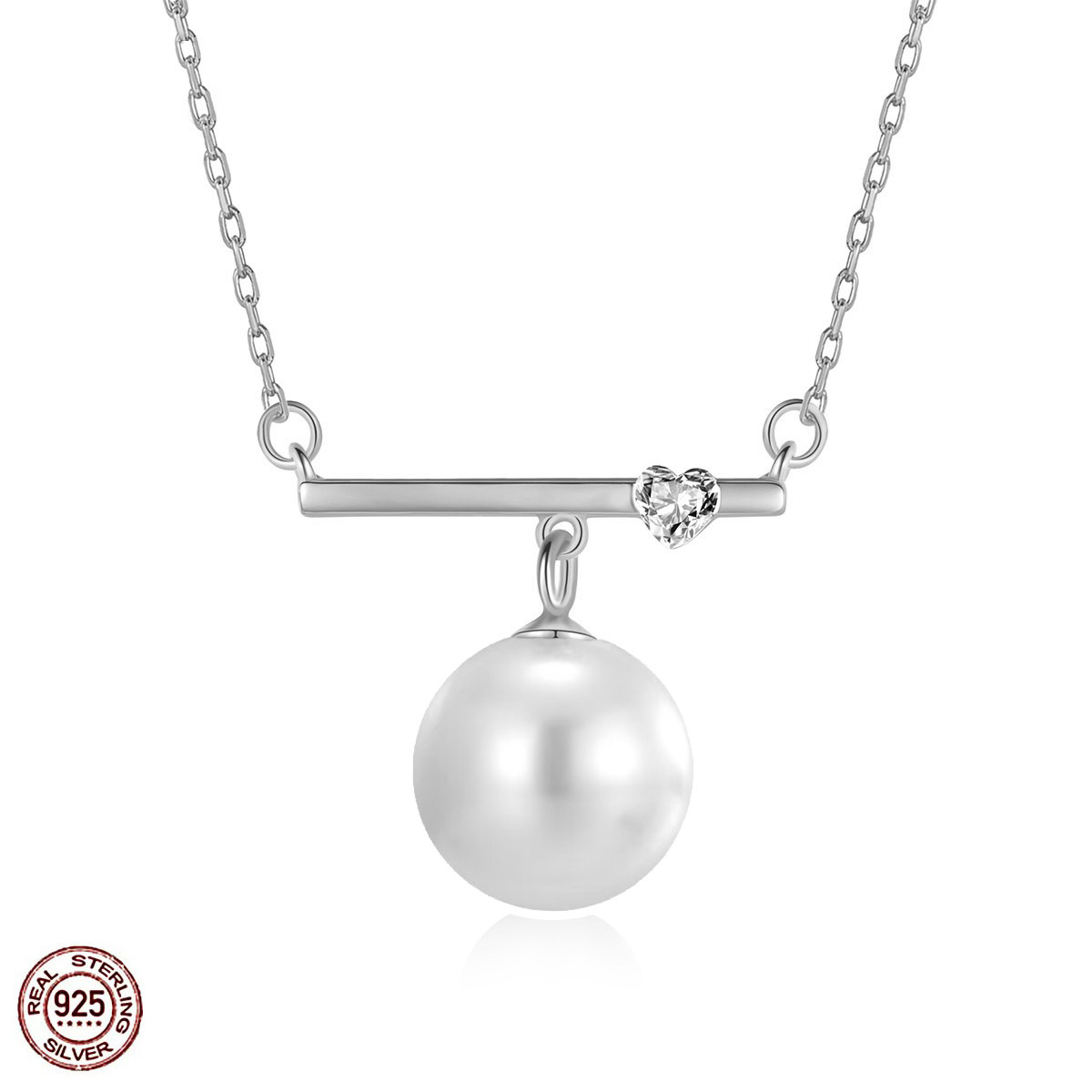 NFC Pearl Necklace-Lock Your Unique Story inside Jewelry Forever.