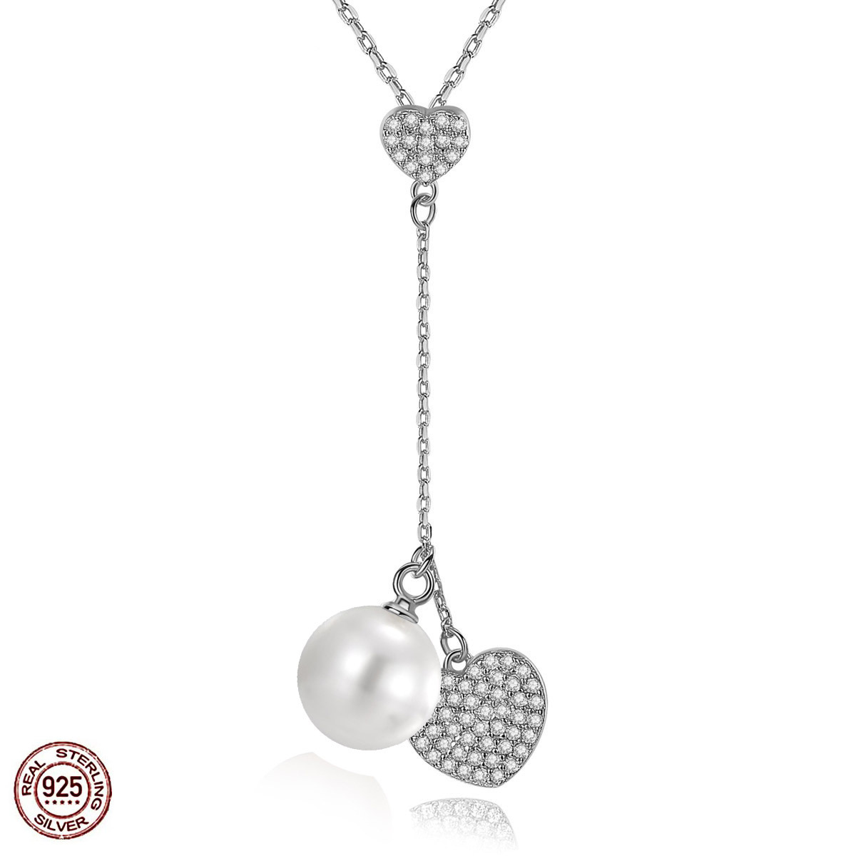 NFC Pearl Necklace-Lock Your Unique Story inside Jewelry Forever.