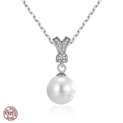 Zephyr Key NFC Pearl Necklace