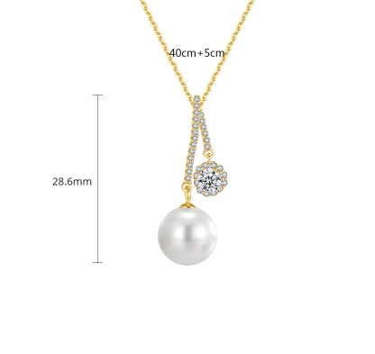 AuraVault NFC Pearl Necklace