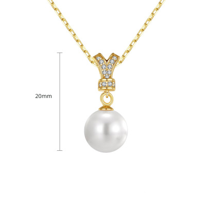Zephyr Key NFC Pearl Necklace