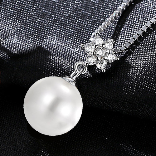 Silica Wave NFC Pearl Necklace