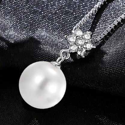 Silica Wave NFC Pearl Necklace