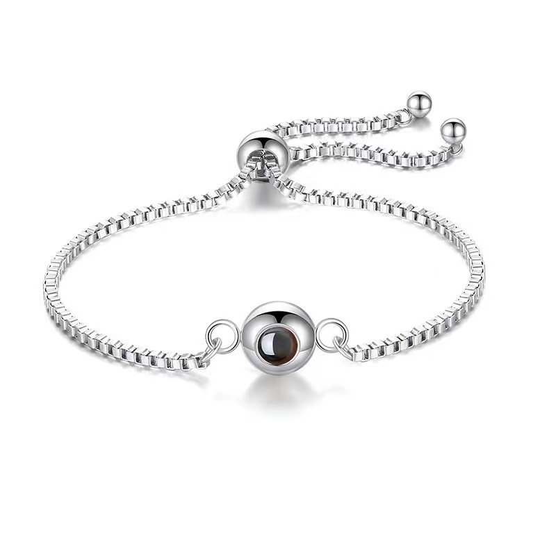 Couple Hidden Photo Bracelet