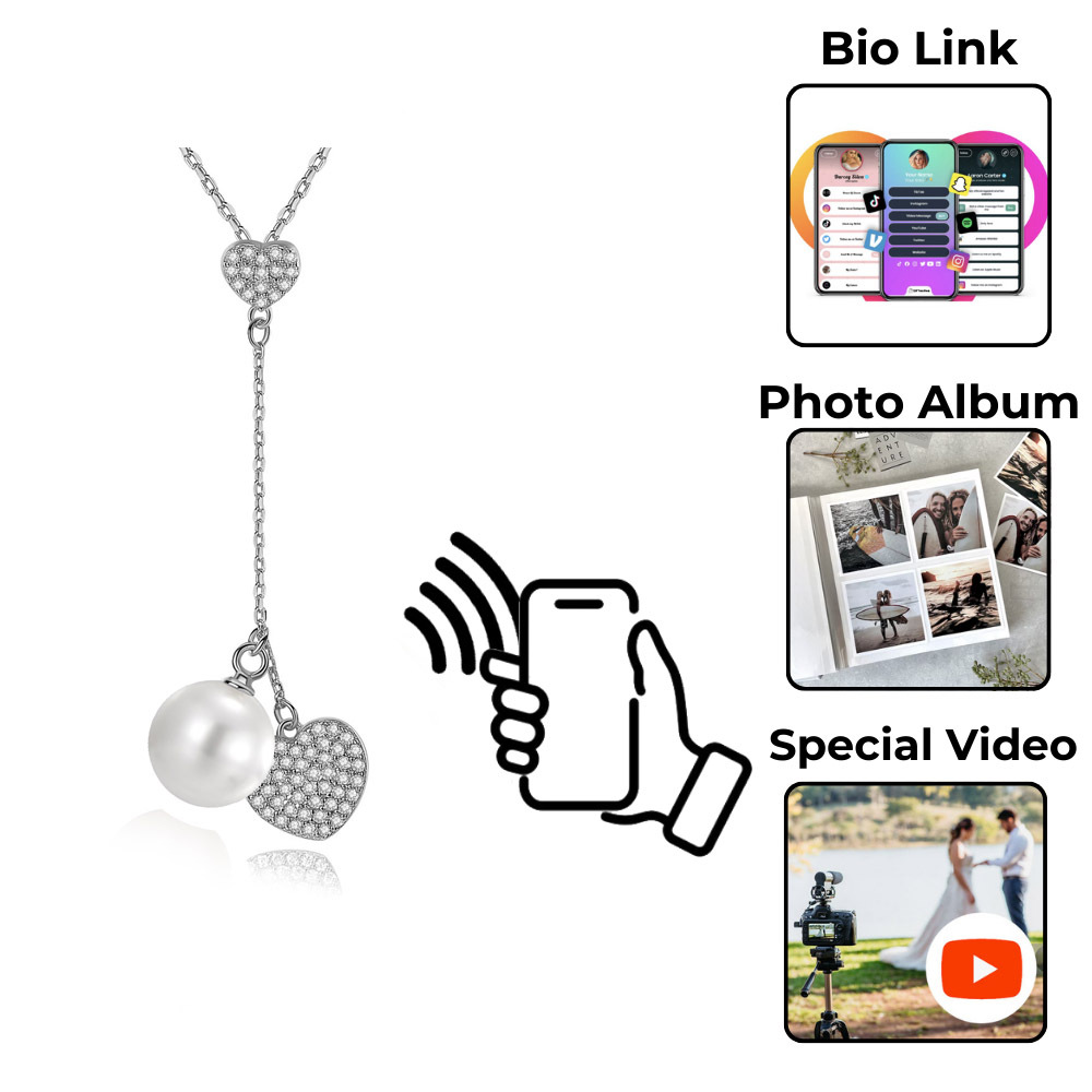VibeCraft NFC Pearl Necklace