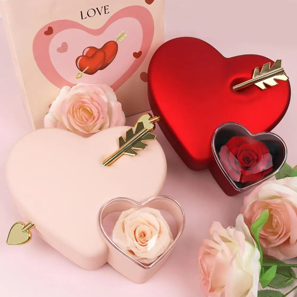 Arrow Heart Rose Box