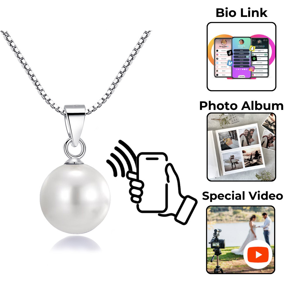 Lumos NFC Pearl Necklace