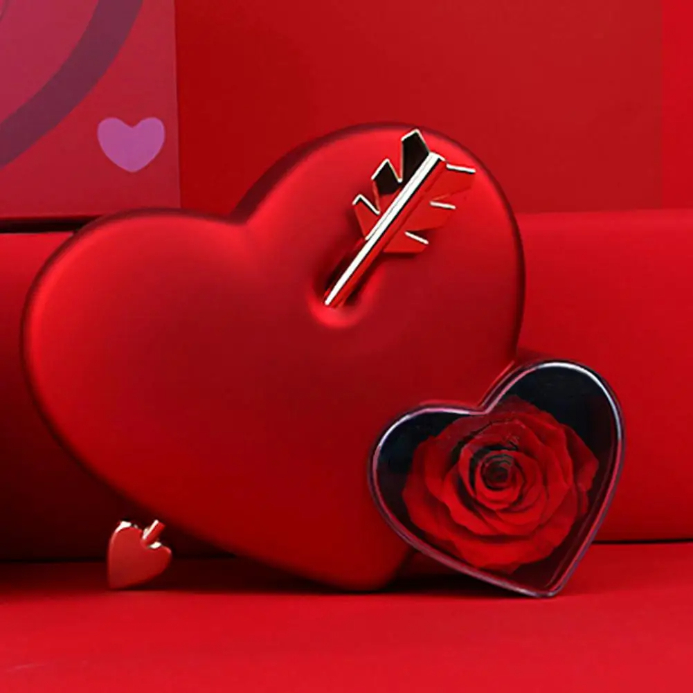 Arrow Heart Rose Box