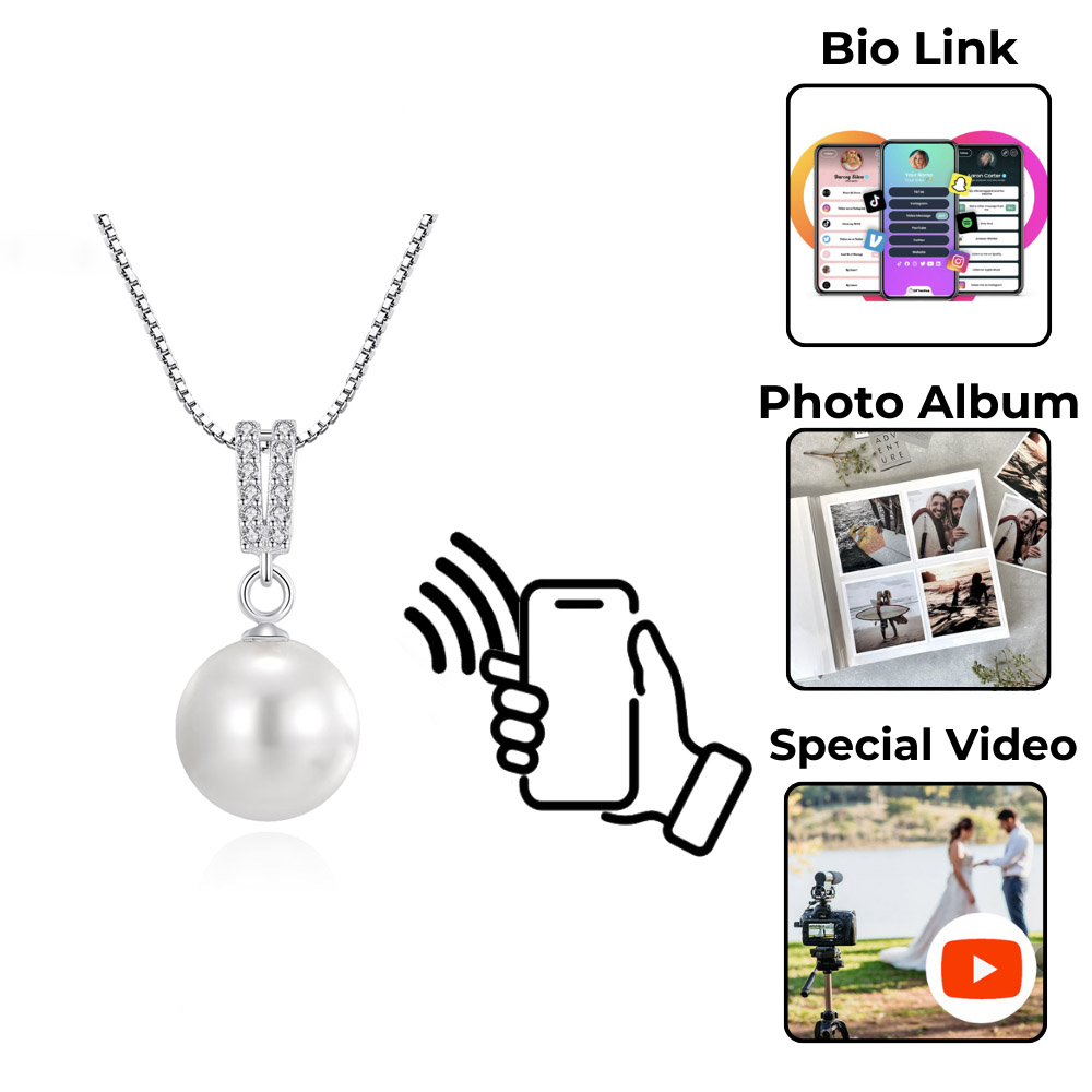 PulseSync NFC Pearl Necklace