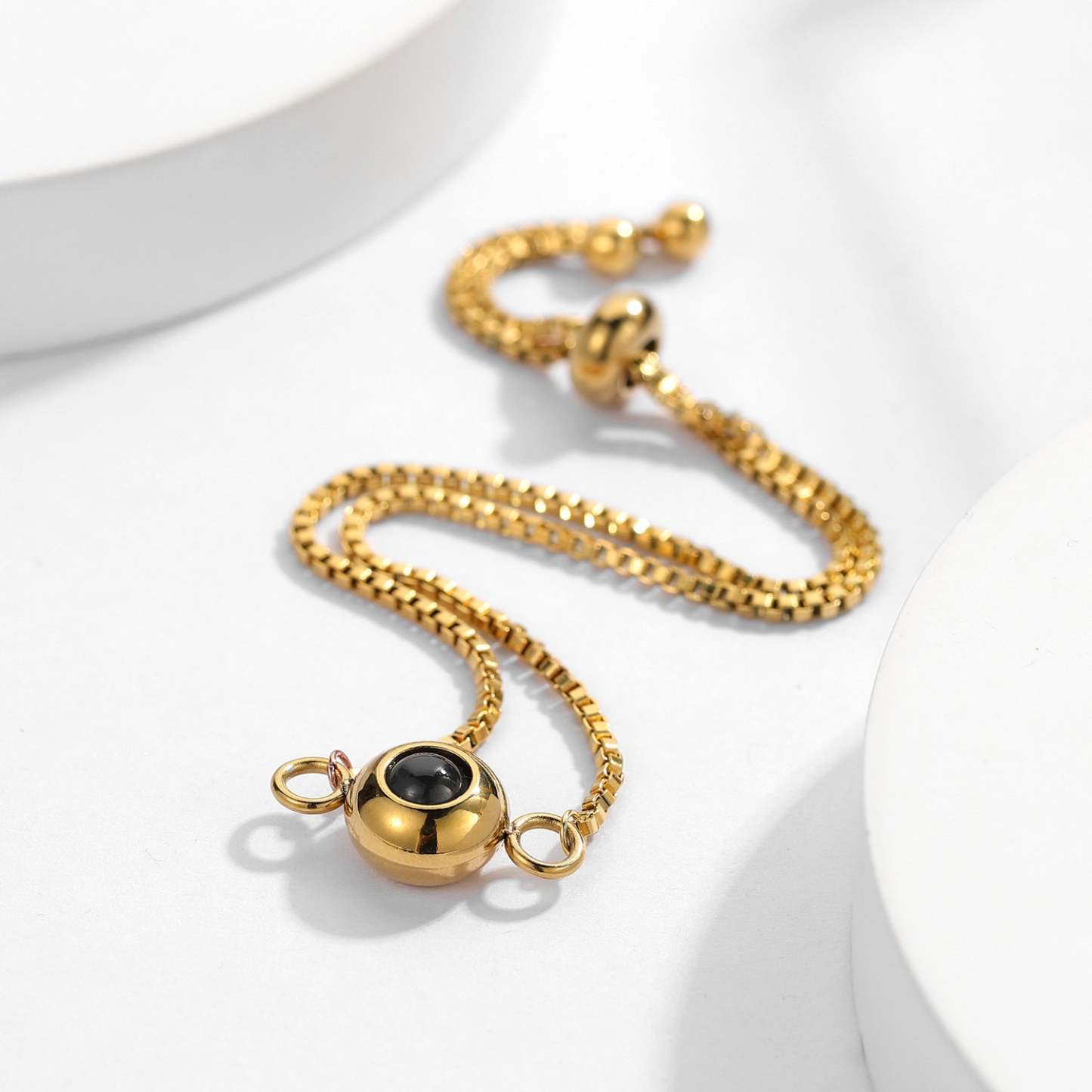 Couple Hidden Photo Bracelet