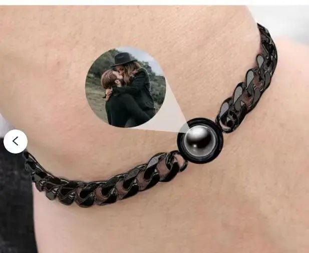  Cuban Hidden Photo Bracelet