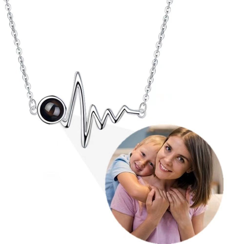 Harmony Locket 925 Sterling Silver Projection Necklace