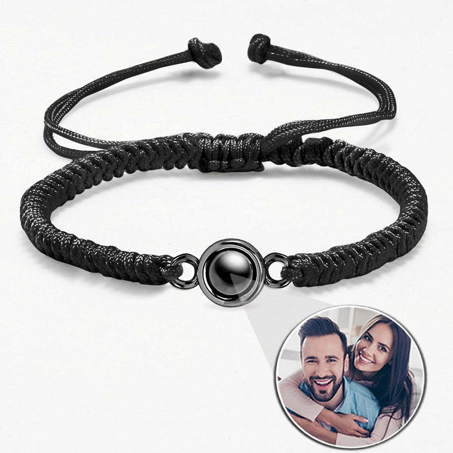 Projection Photo Braided Bracelet