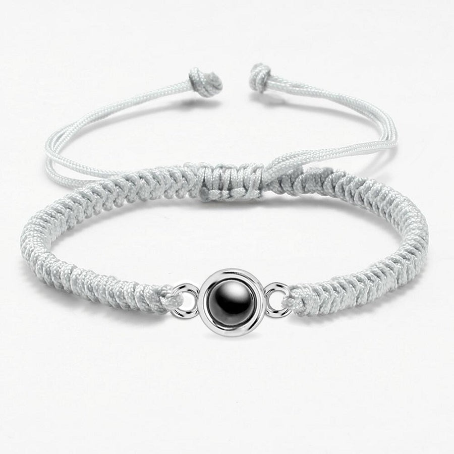 Projection Photo Braided Bracelet