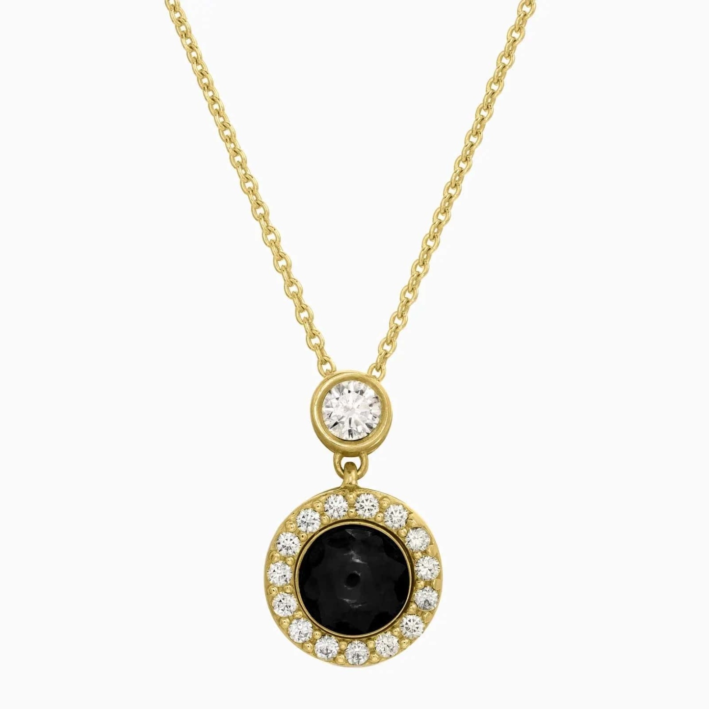 Mini Halo Diamond 925 Sterling Silver Photo Projection Necklace