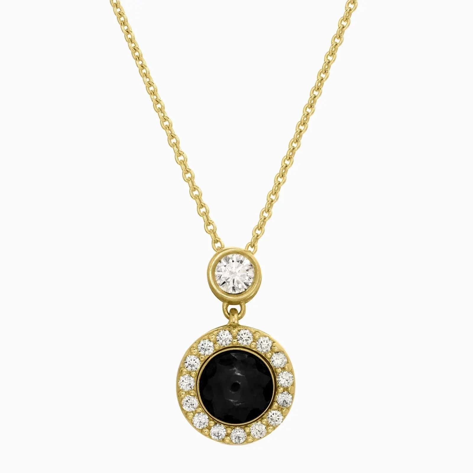 Mini Halo Diamond 925 Sterling Silver Photo Projection Necklace