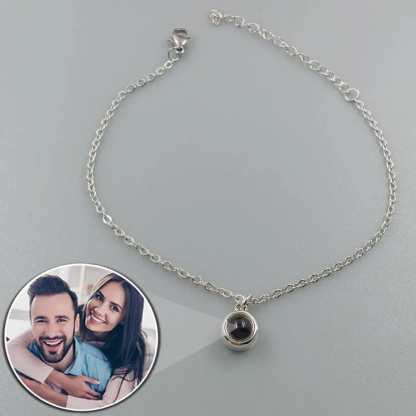  Photo Projection Circle Bracelet