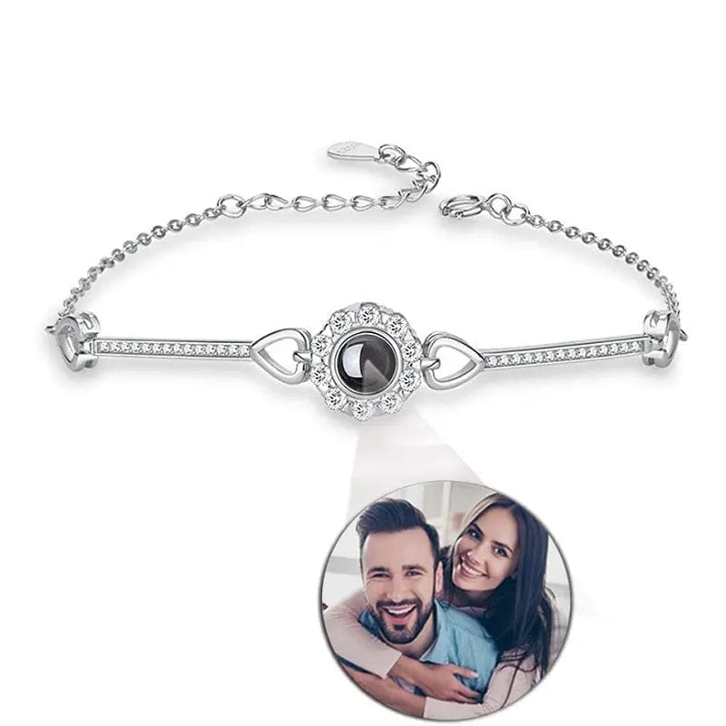 Photo Projection Classic Flower Bracelet