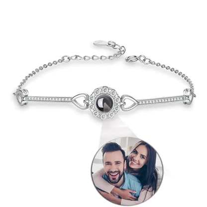  Photo Projection Classic Flower Bracelet
