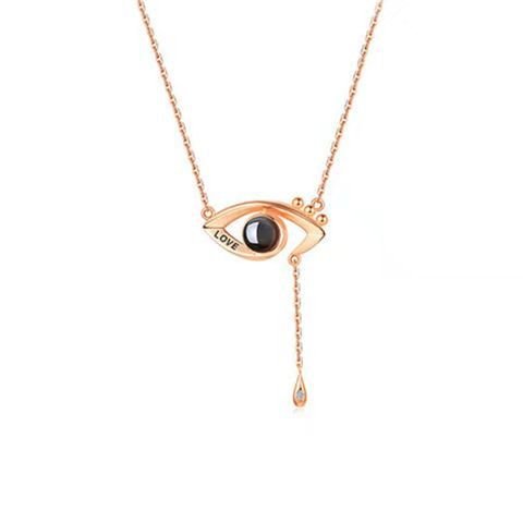 Projection Evil Eye Necklace