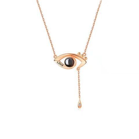 Projection Evil Eye Necklace