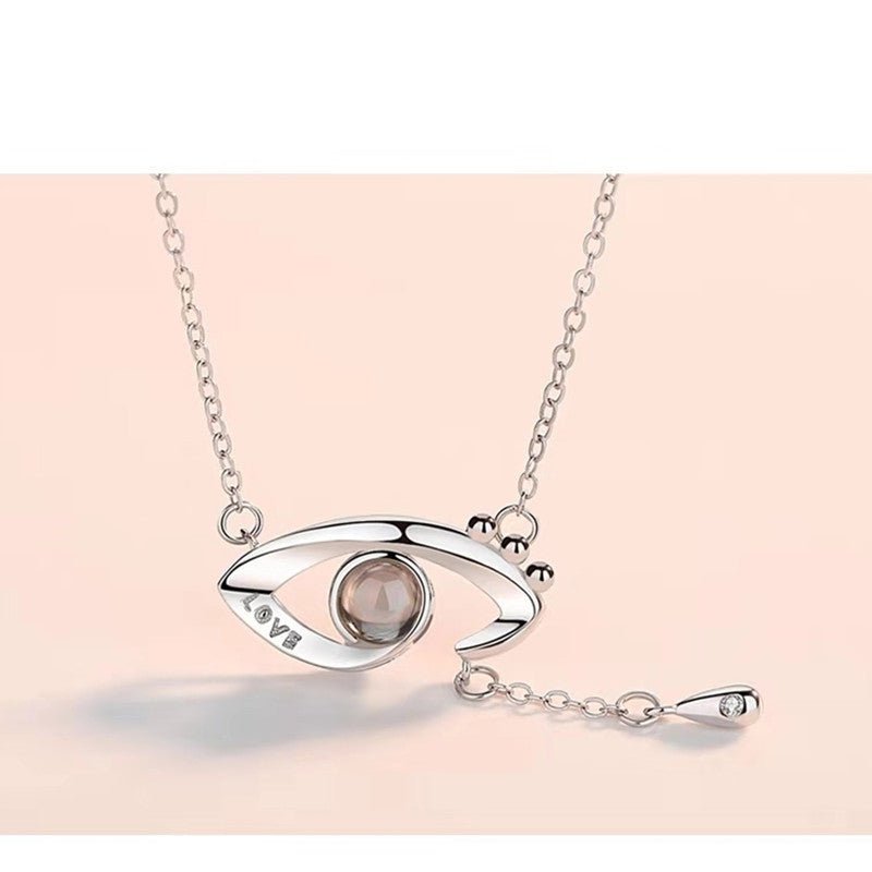 Projection Evil Eye Necklace
