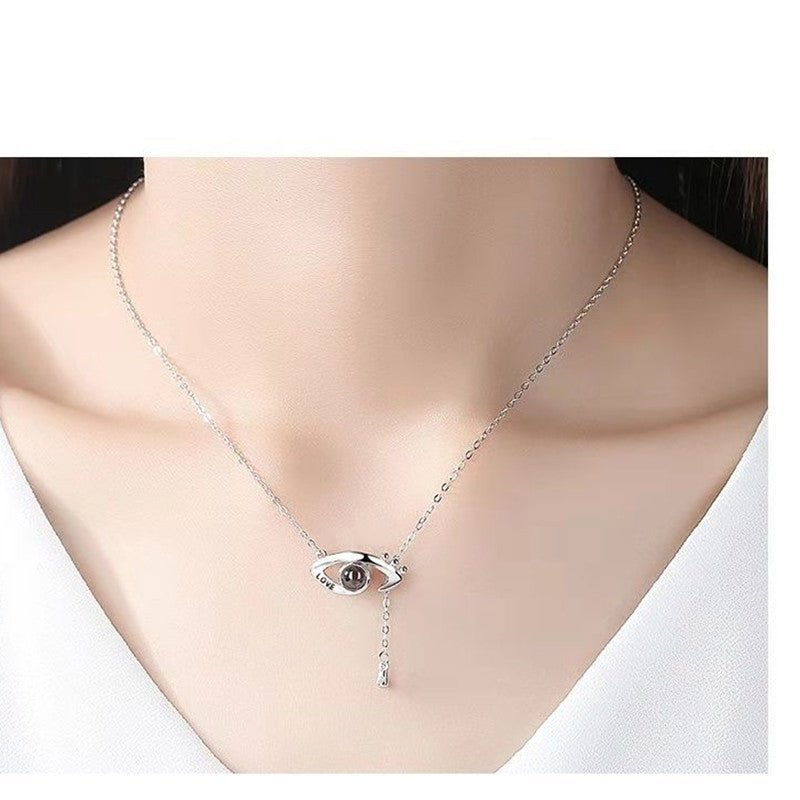 Projection Evil Eye Necklace