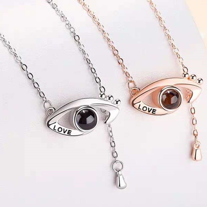 Projection Evil Eye Necklace
