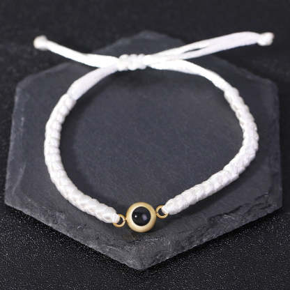 ised Snake Knot Braided Projection Bracelet