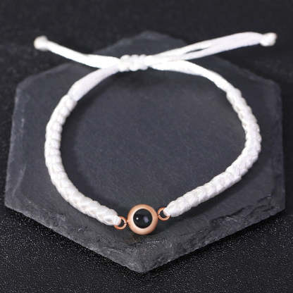 ised Snake Knot Braided Projection Bracelet
