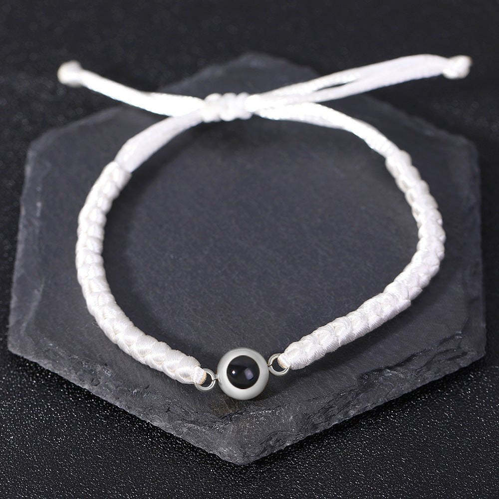 ised Snake Knot Braided Projection Bracelet