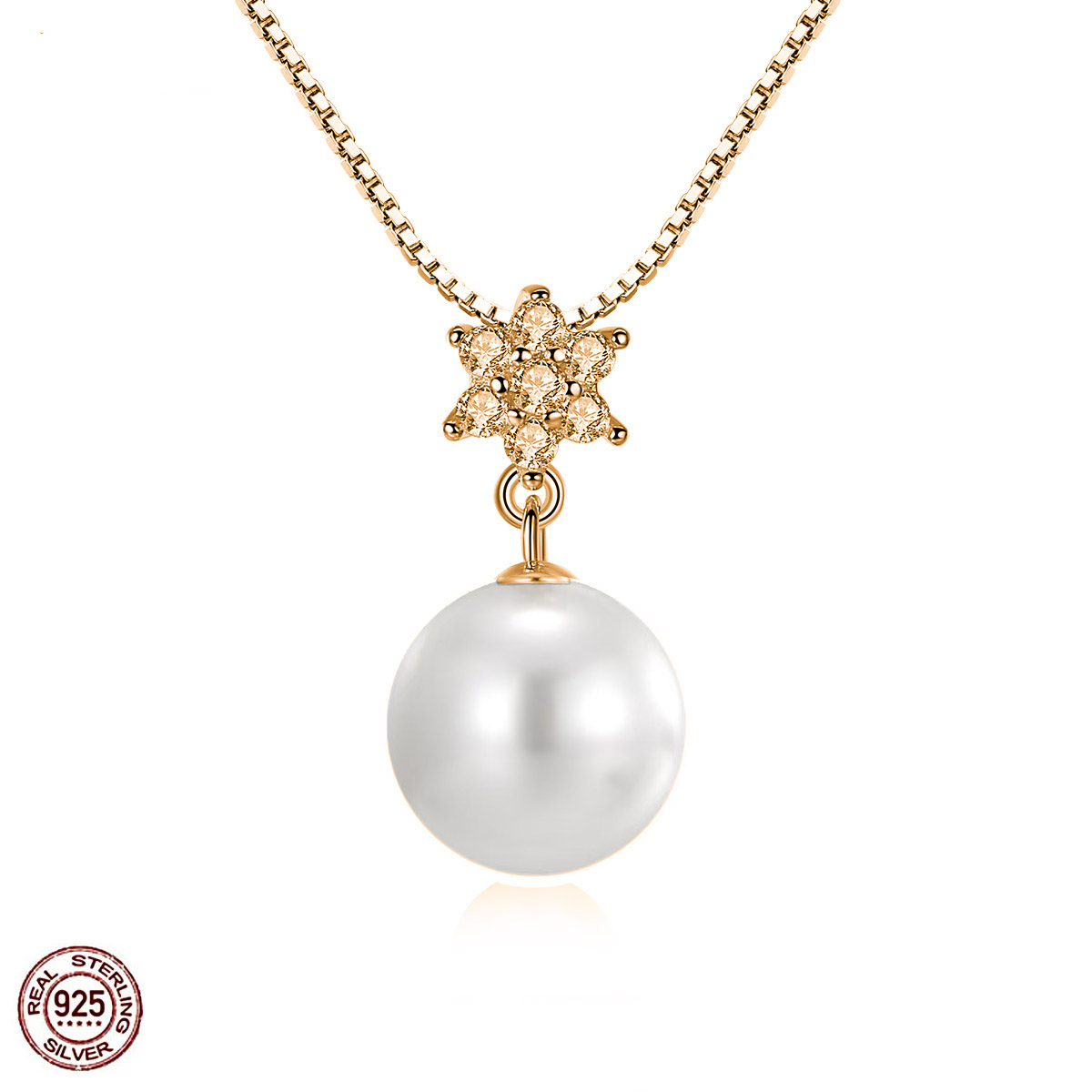 NFC Pearl Necklace-Lock Your Unique Story inside Jewelry Forever.