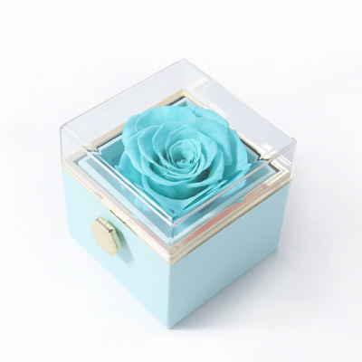 Square Rotate Rose Box