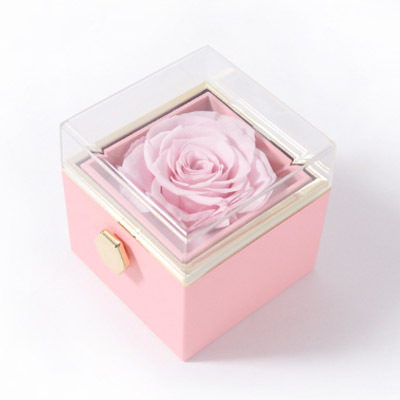 Square Rotate Rose Box