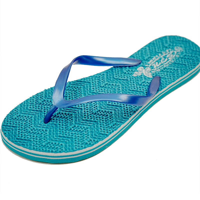 SNP Footwear Women's Flip Flops - Flat Beach Slippers Blue