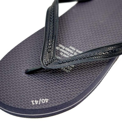 SNP Footwear Top Men's Flip Flops - Flat Beach Slippers Blue